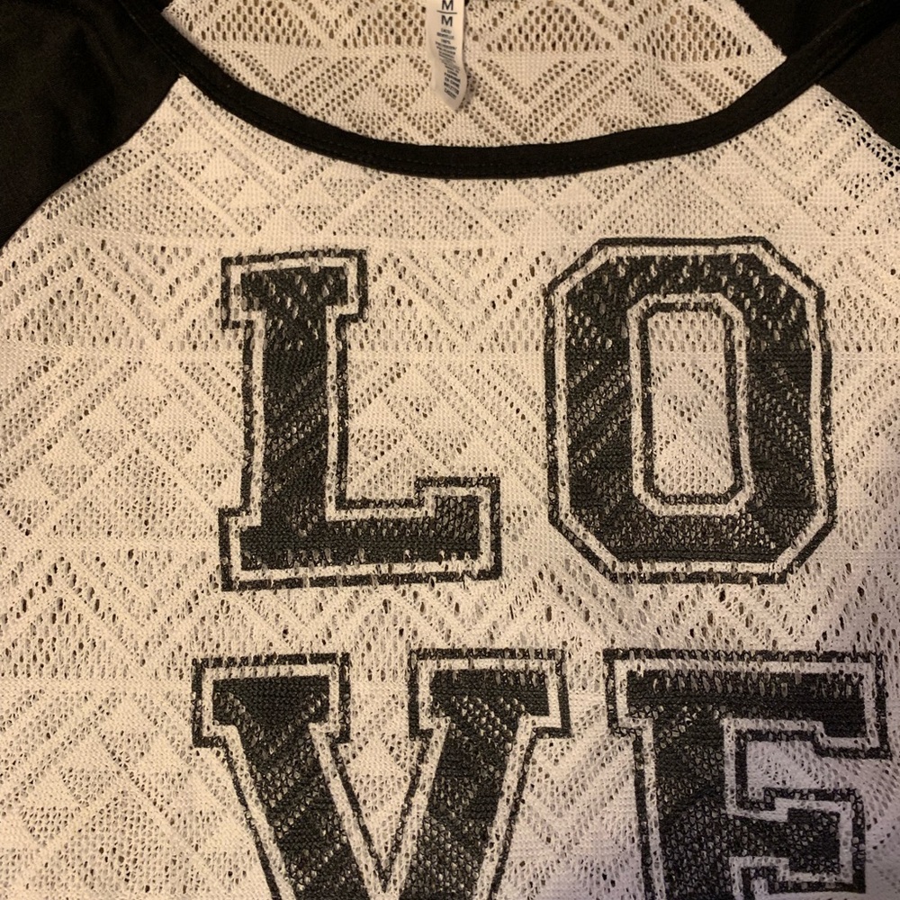 Love half shirt